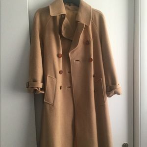 100%  pure Mongolian baby camel hair coat